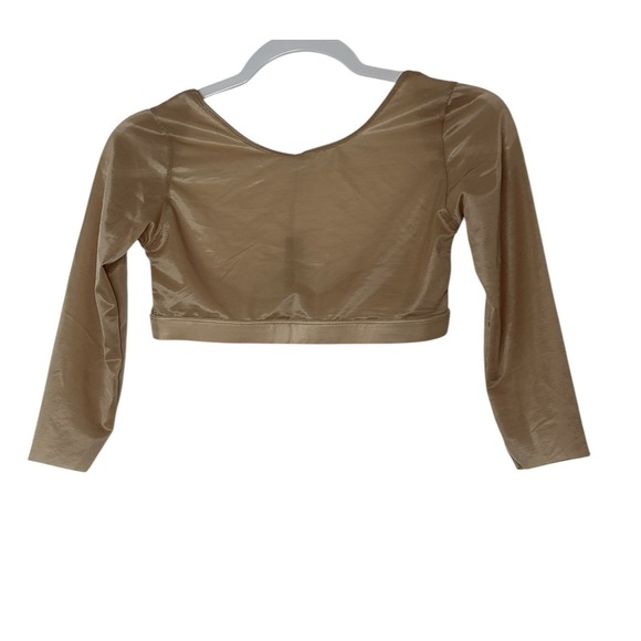 New SKIMS Barely There Shapewear Arm Shaper Top Women's Medium Clay New - Picture 2 of 10